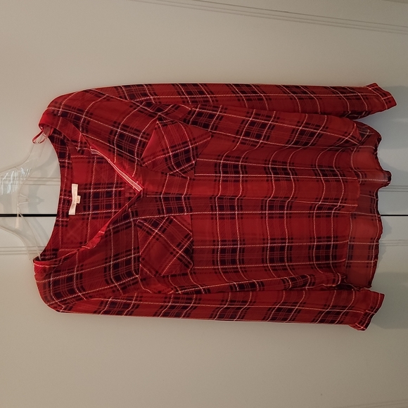 Skies are Blue plaid long sleeve - Picture 1 of 2